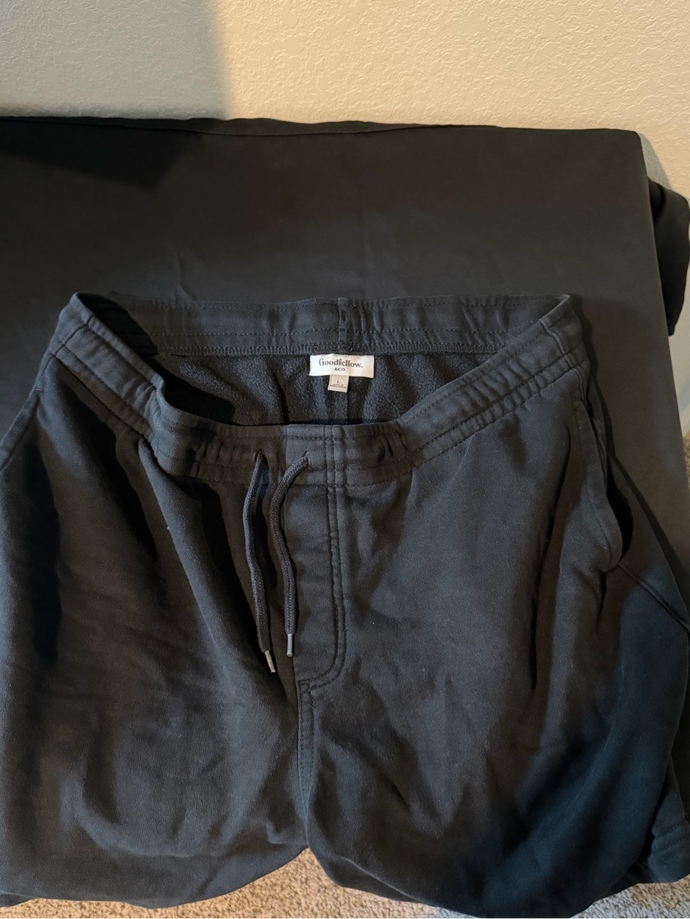 Goodfellow & Co Men's Black Jogger Sweatpants